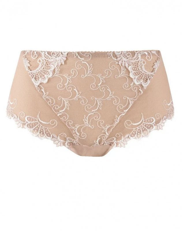 Slip Haut Lise Charmel Dressing Floral (Ambre Nacre) 1 Slip Haut Lise Charmel Dressing Floral (Ambre Nacre)