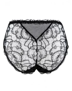 Slip Haut Lise Charmel Soir De Venise (Noir) -Sous-vetement Soldes Boutique slip haut lise charmel soir de venise noir 1 2