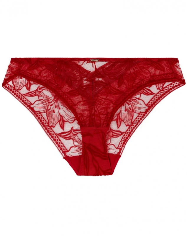 Slip Italien Aubade Coeur à Corps (Rouge Rebelle) 2 Slip Italien Aubade Coeur à Corps (Rouge Rebelle) – Image 2