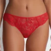 Slip Italien Aubade Flowermania (Rouge Floral)
