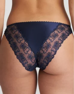 Slip Italien Marie Jo Jane (Velvet Blue) -Sous-vetement Soldes Boutique slip italien marie jo jane velvet blue 2