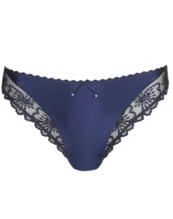 Slip Italien Marie Jo Jane (Velvet Blue) -Sous-vetement Soldes Boutique slip italien marie jo jane velvet blue 3