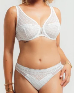 Slip Louisa Bracq Paco (Blanc) -Sous-vetement Soldes Boutique slip louisa bracq paco blanc 2