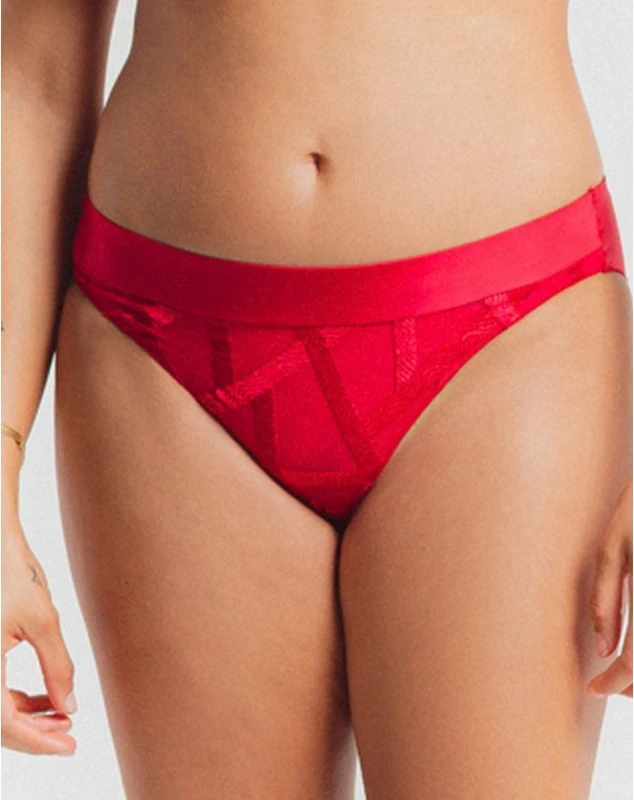 Slip Louisa Bracq Série (Rouge à Lèvres) 1 Slip Louisa Bracq Série (Rouge à Lèvres)