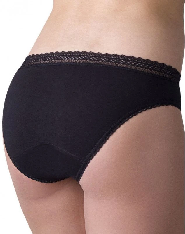 Slip Menstruel Secret By Athena Belle & Culottée (Noir) 2 Slip Menstruel Secret By Athena Belle & Culottée (Noir) – Image 2