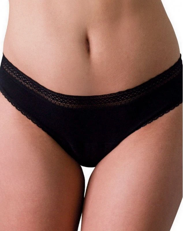 Slip Menstruel Secret By Athena Belle & Culottée (Noir) 1 Slip Menstruel Secret By Athena Belle & Culottée (Noir)