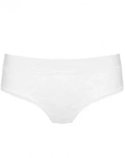 Slip Midi Sloggi GO Allround Lace (Blanc) -Sous-vetement Soldes Boutique slip midi sloggi go allround lace blanc 2