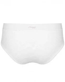 Slip Midi Sloggi GO Allround Lace (Blanc) -Sous-vetement Soldes Boutique slip midi sloggi go allround lace blanc 3