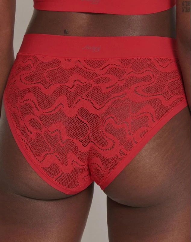 Slip Midi Sloggi GO Allround Lace (Campari) 3 Slip Midi Sloggi GO Allround Lace (Campari) – Image 3