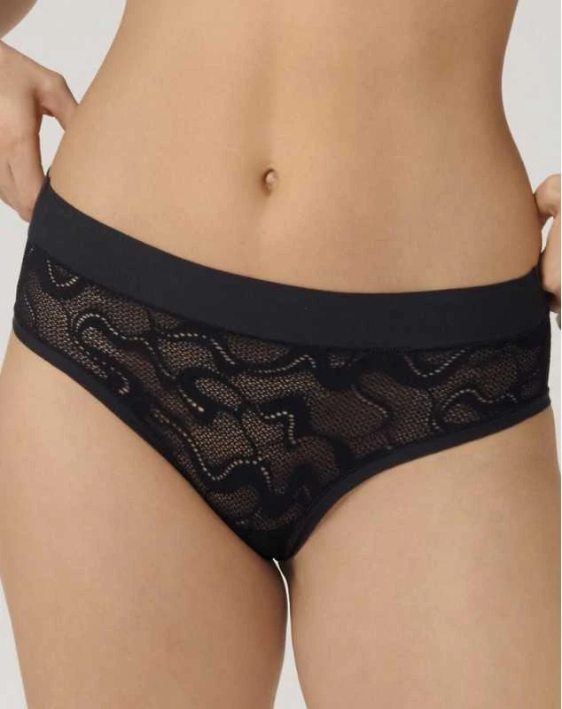 Slip Midi Sloggi GO Allround Lace (Noir) 1 Slip Midi Sloggi GO Allround Lace (Noir)