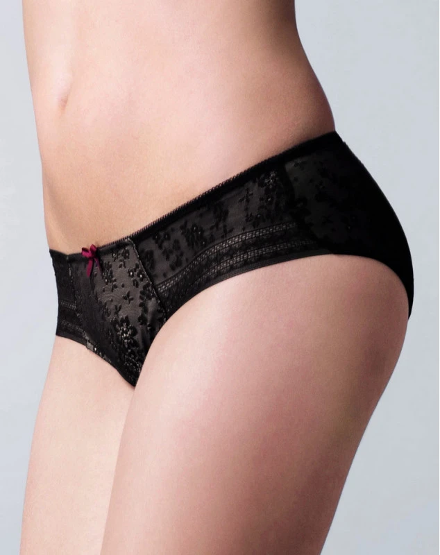 Slip Rosa Faia Fleur (Noir) 2 Slip Rosa Faia Fleur (Noir) – Image 2