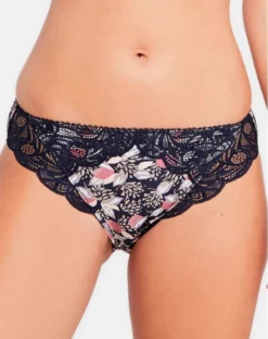 Slip Sans Complexe Ariane Fantaisy (Imprimé Bleu Marine)