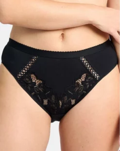 Slip Sans Complexe Coton D'arum (Noir)