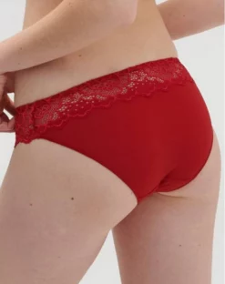 Simone Perele Slip Simone Pérèle Caresse (Rouge Tango) -Sous-vetement Soldes Boutique slip simone perele caresse rouge tango 3