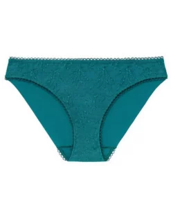 Simone Perele Slip Simone Pérèle Opaline (Vert Emeraude) 5 Simone Perele Slip Simone Pérèle Opaline (Vert Emeraude) -Sous-vetement Soldes Boutique slip simone perele opaline vert emeraude 2