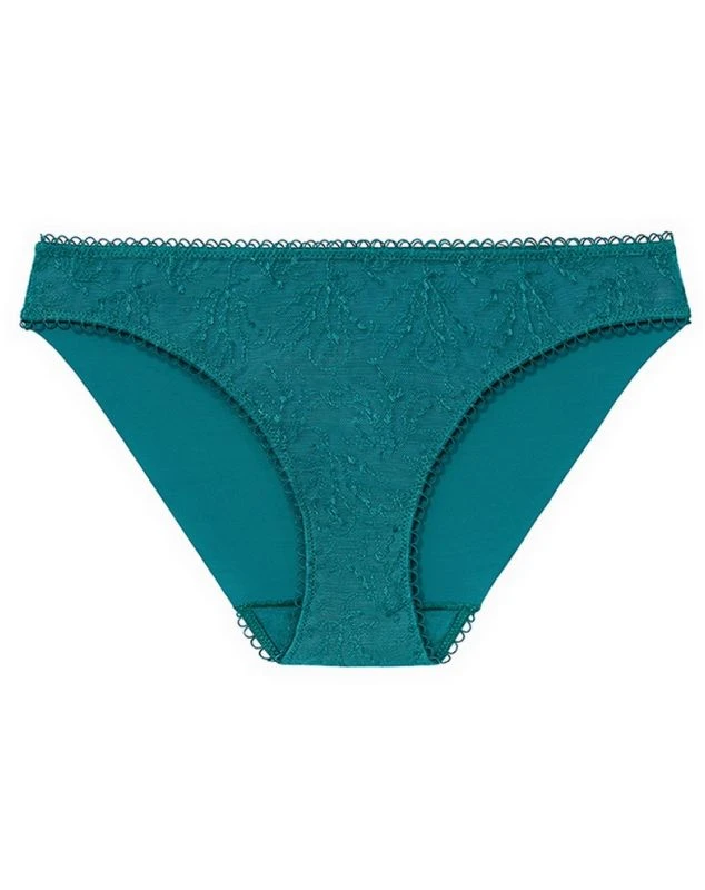 Simone Perele Slip Simone Pérèle Opaline (Vert Emeraude) 3 Simone Perele Slip Simone Pérèle Opaline (Vert Emeraude) – Image 3