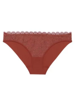 Simone Perele Slip Simone Pérèle Singulière (Terre De Sienne) -Sous-vetement Soldes Boutique slip simone perele singuliere terre de sienne 3