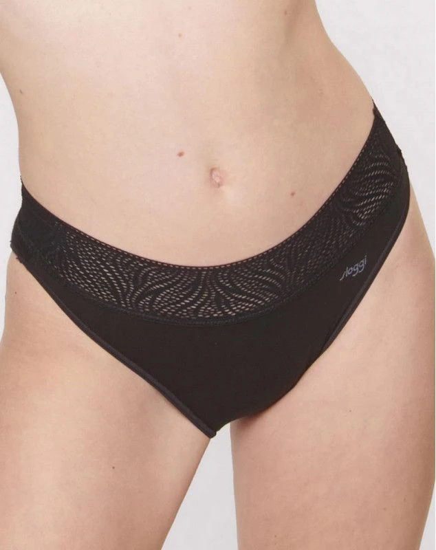 Slip Tai Menstruel Light Sloggi Period Pants (Noir) 2 Slip Tai Menstruel Light Sloggi Period Pants (Noir) – Image 2