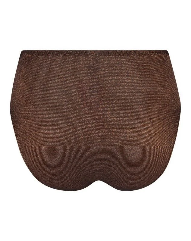 Slip Taille Haute Antigel Disco Dentelle (Cuivre Disco) 3 Slip Taille Haute Antigel Disco Dentelle (Cuivre Disco) – Image 3