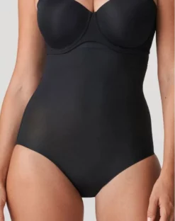 Slip Taille Haute Gainant Prima Donna Figuras (Charbon)