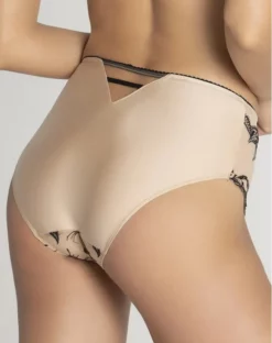Slip Taille Haute Lise Charmel Follement Sexy (Nude Sexy) -Sous-vetement Soldes Boutique slip taille haute lise charmel follement sexy nude sexy 2