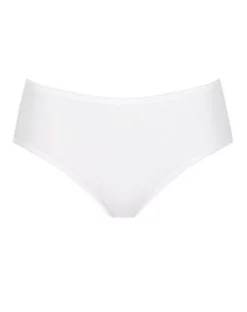 Slip Taille Haute Midi Sloggi Feel Sensational (Coton 44%) -Sous-vetement Soldes Boutique slip taille haute midi sloggi feel sensational coton 44 3