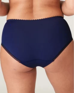 Slip Taille Haute Prima Donna Devdaha (Velvet Blue) -Sous-vetement Soldes Boutique slip taille haute prima donna devdaha velvet blue 2