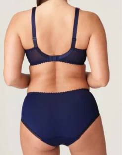 Slip Taille Haute Prima Donna Devdaha (Velvet Blue) -Sous-vetement Soldes Boutique slip taille haute prima donna devdaha velvet blue 4