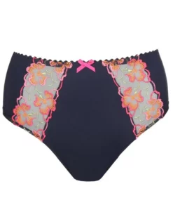 Slip Taille Haute Prima Donna Devdaha (Velvet Blue) -Sous-vetement Soldes Boutique slip taille haute prima donna devdaha velvet blue 5