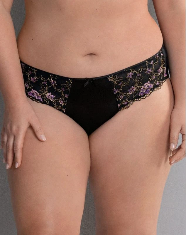 Slip Taille Haute Rosa Faia Colette (Noir) 1 Slip Taille Haute Rosa Faia Colette (Noir)