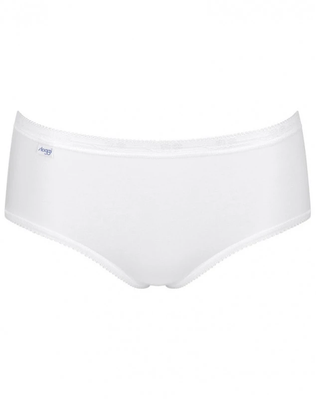 Slips Basic + Midi (Lot De 4) Sloggi (Blanc/Nightfall/Blueberry/Gris) 10 Slips Basic + Midi (Lot De 4) Sloggi (Blanc/Nightfall/Blueberry/Gris) – Image 10