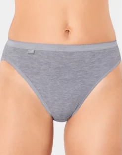 Slips Taï Basic + Sloggi (Lot De 4) (Gris)