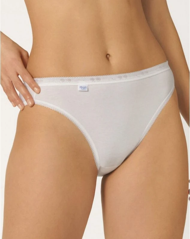 Slips Taï Basic + Sloggi (Lot De 4) 1 Slips Taï Basic + Sloggi (Lot De 4)