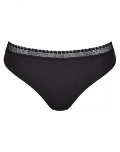 Slips Tai (Lot De 2) Coton Bio Sloggi GO Ribbed (Noir) 10 Slips Tai (Lot De 2) Coton Bio Sloggi GO Ribbed (Noir) -Sous-vetement Soldes Boutique slips tai lot de 2 coton bio sloggi go ribbed noir 4