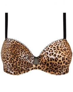 Soutien-gorge Armatures Antigel Libre Panthère (Fauve Et Noir)