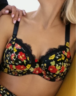 Soutien-gorge Armatures Bien-être Antigel Jardin Des Flirts (Fleur Du Soir)