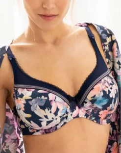 Soutien-gorge Armatures Bien-être Antigel Mille Pétales (Pétales Aquarelle)