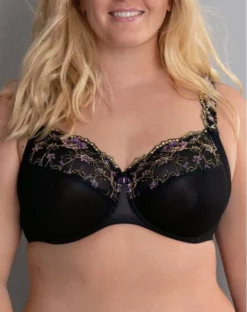 Soutien-gorge Armatures Bien-être Rosa Faia Colette (Noir)