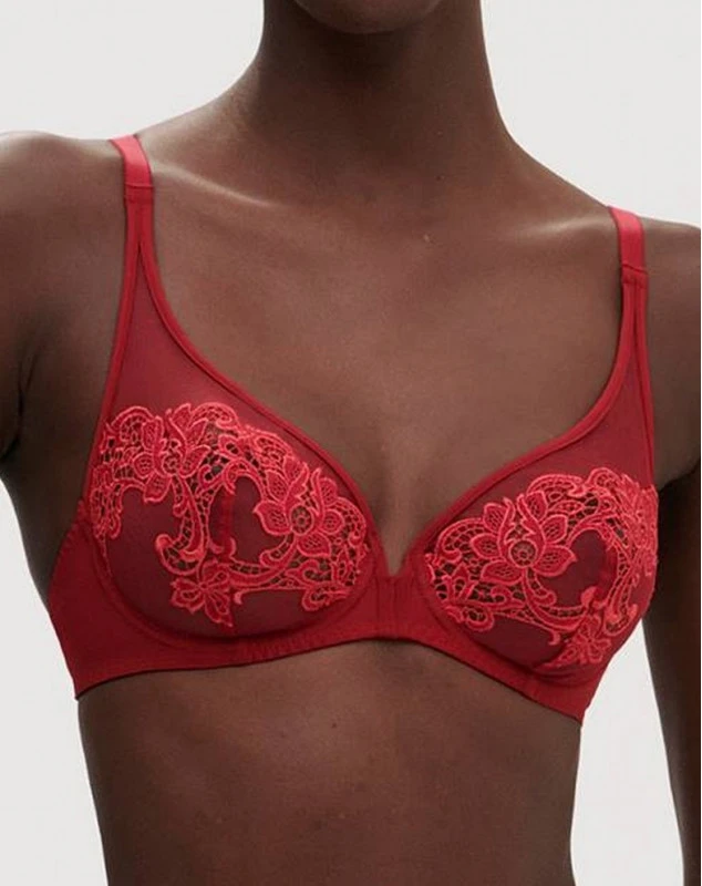 Simone Perele Soutien-gorge Armatures Décolleté Plongeant Simone Pérèle Saga (Lipstick) 2 Simone Perele Soutien-gorge Armatures Décolleté Plongeant Simone Pérèle Saga (Lipstick) – Image 2