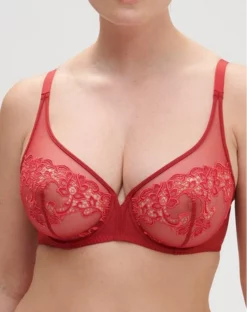 Simone Perele Soutien-gorge Armatures Décolleté Plongeant Simone Pérèle Saga (Lipstick)