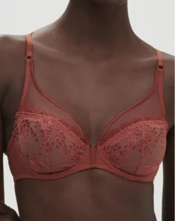 Simone Perele Soutien-gorge Armatures Décolleté Plongeant Simone Pérèle Singulière (Terre De Sienne)