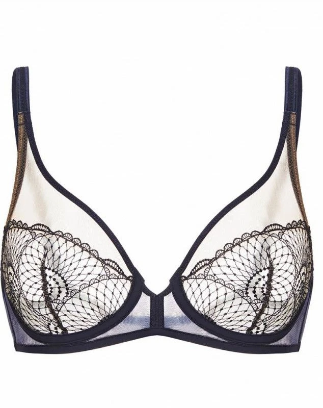 Simone Perele Soutien-gorge Armatures Plunge Simone Pérèle Reflet (Minuit) 3 Simone Perele Soutien-gorge Armatures Plunge Simone Pérèle Reflet (Minuit) – Image 3