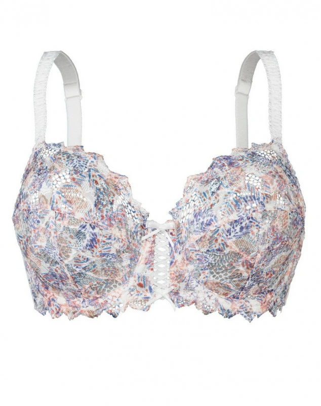 Soutien-gorge Armatures Sans Complexe Arum Mosaic (Imprimé Feuilles Graphiques) 2 Soutien-gorge Armatures Sans Complexe Arum Mosaic (Imprimé Feuilles Graphiques) – Image 2