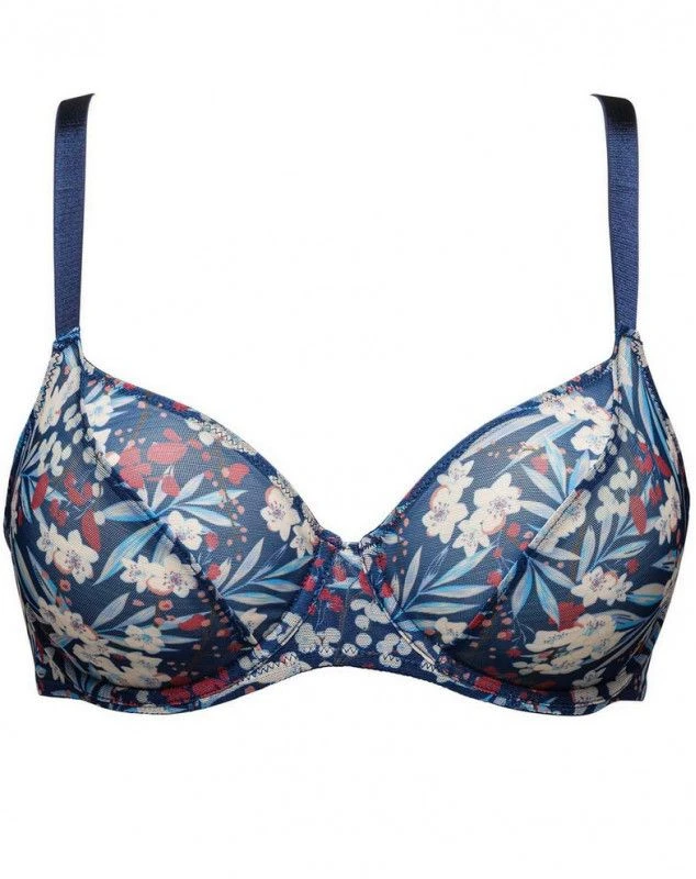 Soutien-gorge Armatures Sans Complexe So Pure Fantaisy (Imprimé Bleu Marine) 2 Soutien-gorge Armatures Sans Complexe So Pure Fantaisy (Imprimé Bleu Marine) – Image 2