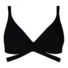 Soutien-gorge Armatures Triangle De Bain Antigel La Chiquissima (Noir)