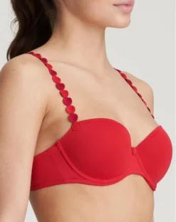 Soutien-gorge Balconnet Coque Marie Jo Tom (Scarlet) -Sous-vetement Soldes Boutique soutien gorge balconnet coque marie jo tom scarlet 2