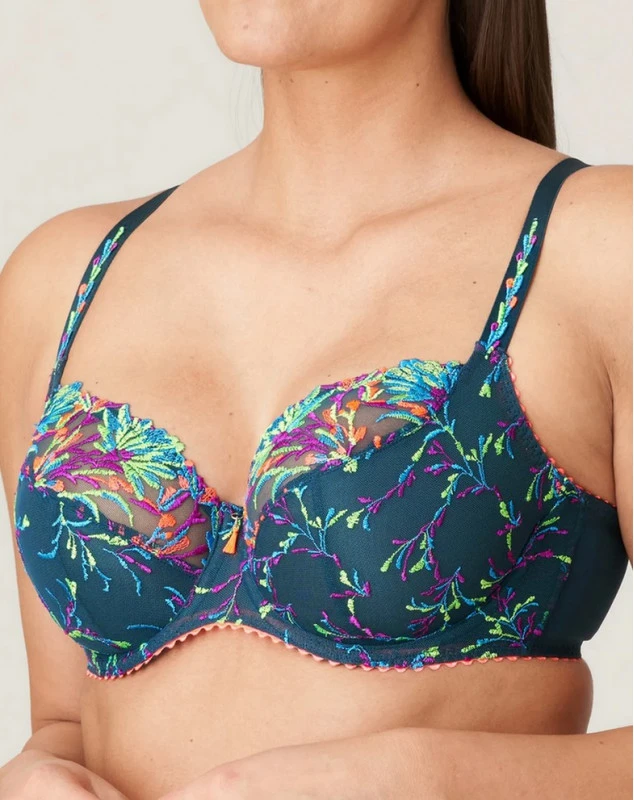 Soutien-gorge Balconnet Coupe Tulipe Prima Donna Las Salinas (Empire Green) 2 Soutien-gorge Balconnet Coupe Tulipe Prima Donna Las Salinas (Empire Green) – Image 2