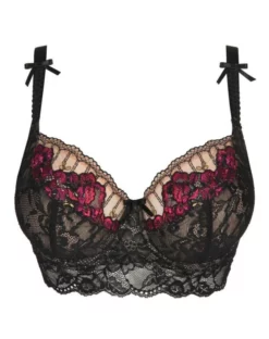 Soutien-gorge Balconnet Forme Tulipe Prima Donna Pleasanton (Noir) -Sous-vetement Soldes Boutique soutien gorge balconnet forme tulipe prima donna pleasanton noir 5