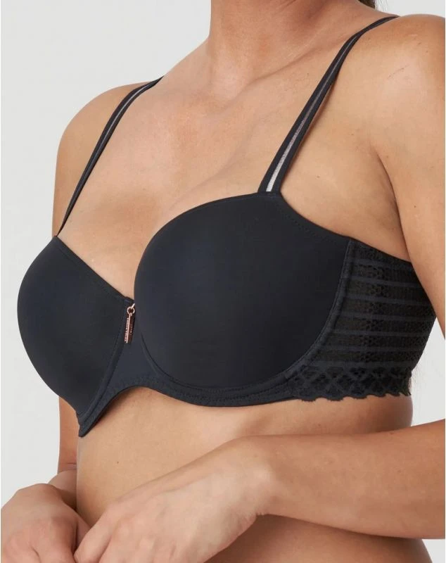 Soutien-gorge BalconnetPrima Donna Twist (Charbon) 2 Soutien-gorge BalconnetPrima Donna Twist (Charbon) – Image 2