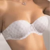 Soutien-gorge Bandeau Bretelles Amovibles Antigel Bijou Du Jour (Blanc Bijou)